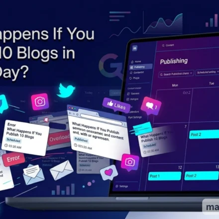 What Happens If You Publish 10 Blogs in One Day on Your Website