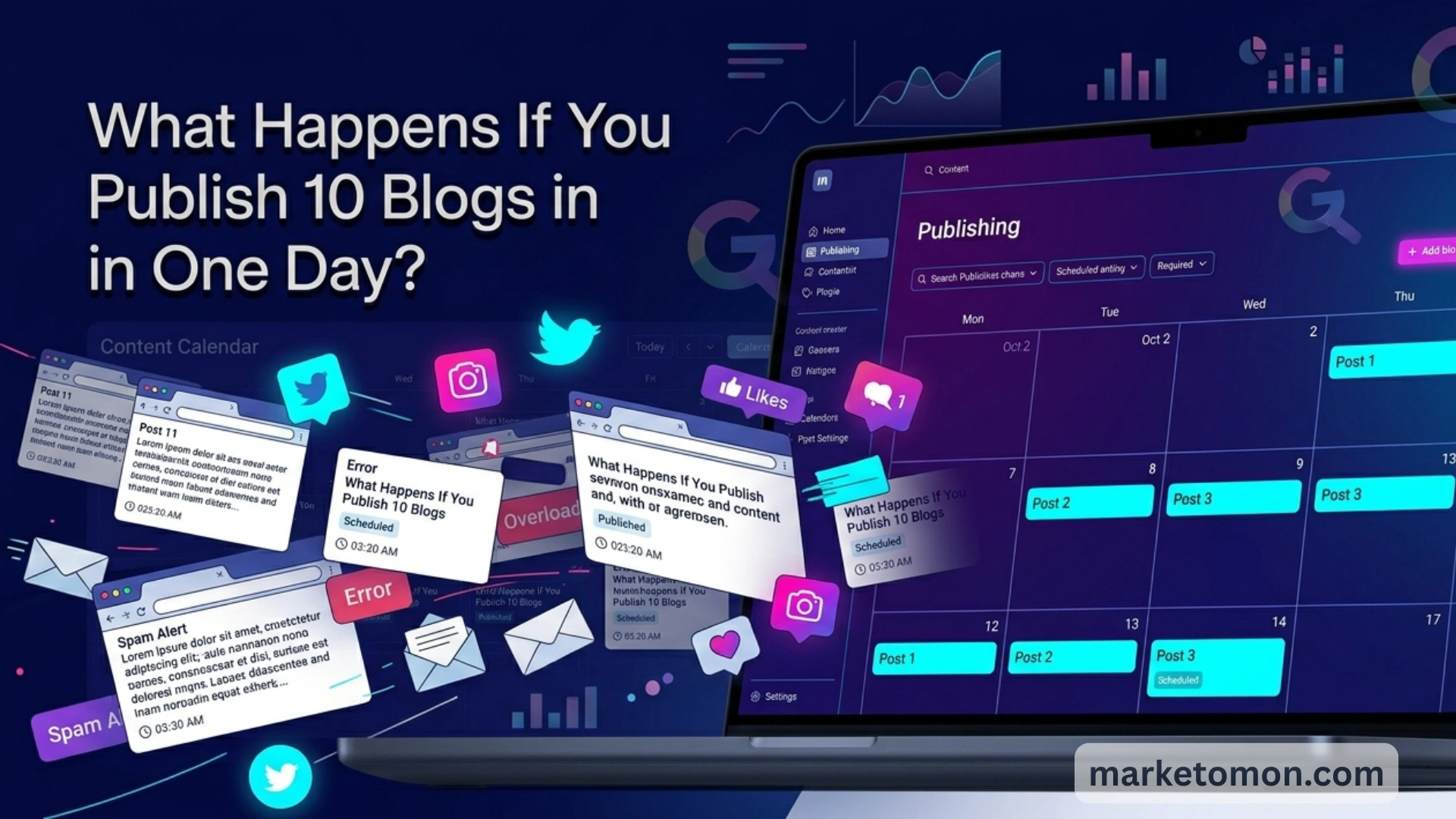 What Happens If You Publish 10 Blogs in One Day on Your Website