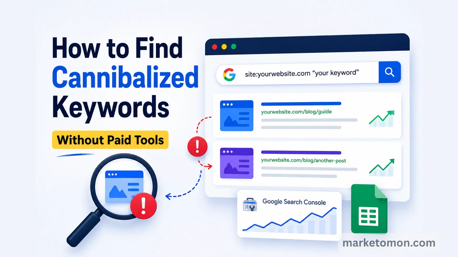 How to Find Your Website’s Cannibalized Keywords Without Paid Tools